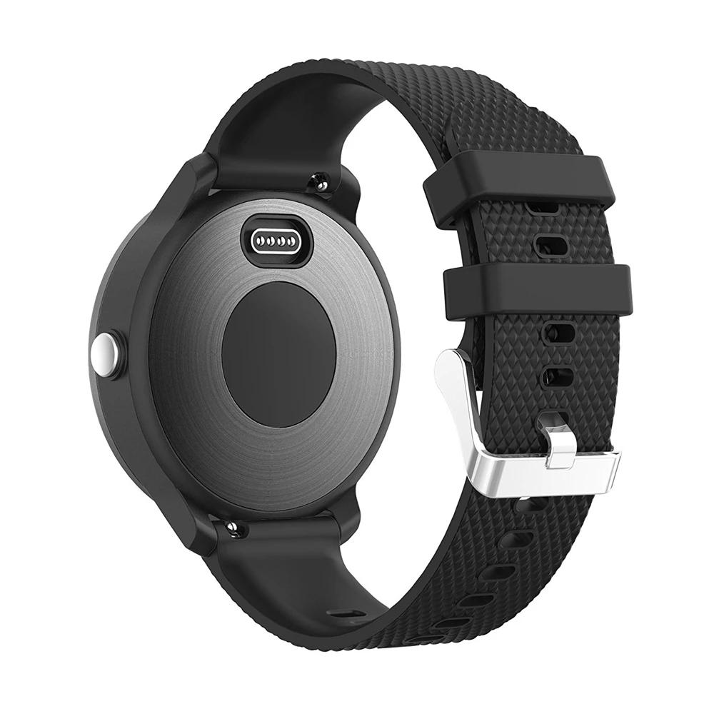 22 мм ремешок для часов Huawei watch gt Samsung Galaxy часы 46 Gear S3 frontier band Amazfit bip силиконовый