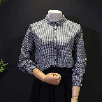 

Saia Longa Skirts Womens Skirt Han Fan College Wind And Spring New Style Female Clothes Pure Cotton Shirt Students Small Fresh