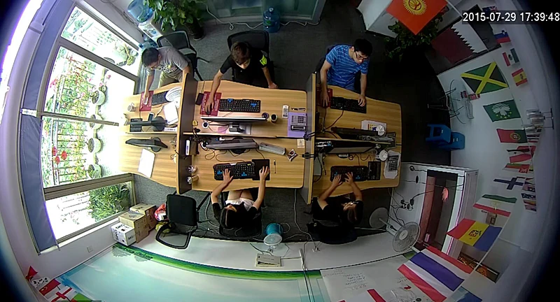  Panorama Camera 1200TVL HD CCTV Camera 1.7MM Night Vision IR High Quality Surveillance Fisheye Came - 32945404124