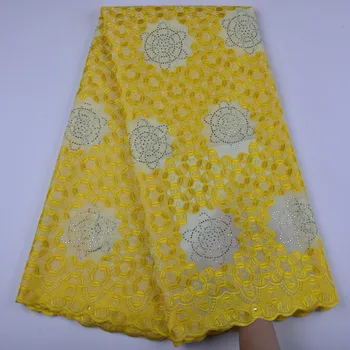 

Swiss Voile Lace In Switzerland High Quality African Dry Lace For Party High Quality Cotton Lace Fabric A1311