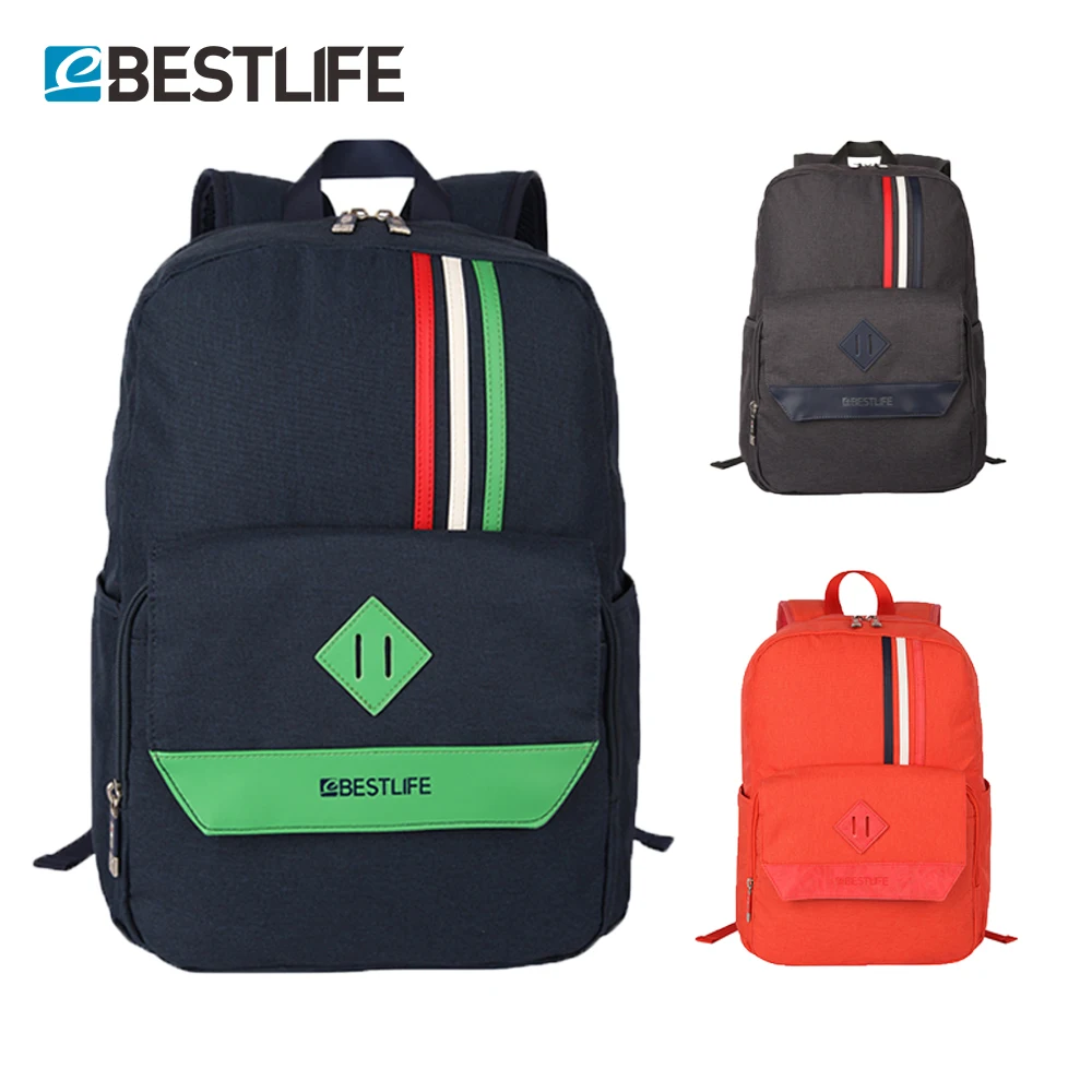 

BESTLIFE Brand Women Men Backpacks Laptop Travel Ladies Back Pack/bagpack Fashion Gray Blue Orange Color School Bag For Girls