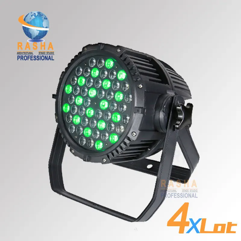 

4X Lot Free Shipping High Power IP65 54*3W RGBW Waterproof LED Par Light,LED Par Can,LED Par64 Light,DJ Light
