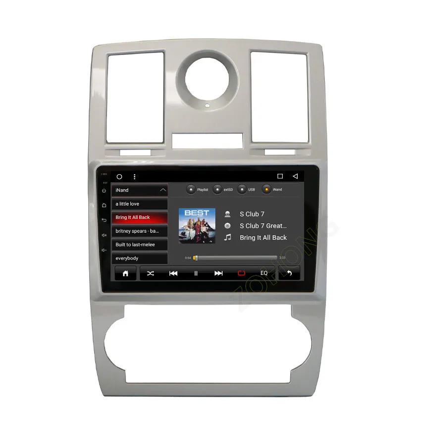 Sale 2.5D 9inch PIP Octa 8 Core 2G+32Gb Car Multimedia Player for Chrysler 300C autoradio CAR DVD Radio stereo GPS Navigation WIFI BT 3