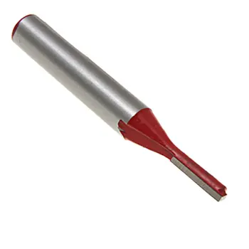 

1/4" x 1/8" Solid Long Blade Straight Router Bit