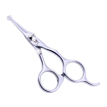 

Golden Bird 4.5inch Mini Safety Rounded Tip Professinal Pet Straight Micro Serrated Smaller Scissor Dog Grooming Hair Cut Clip