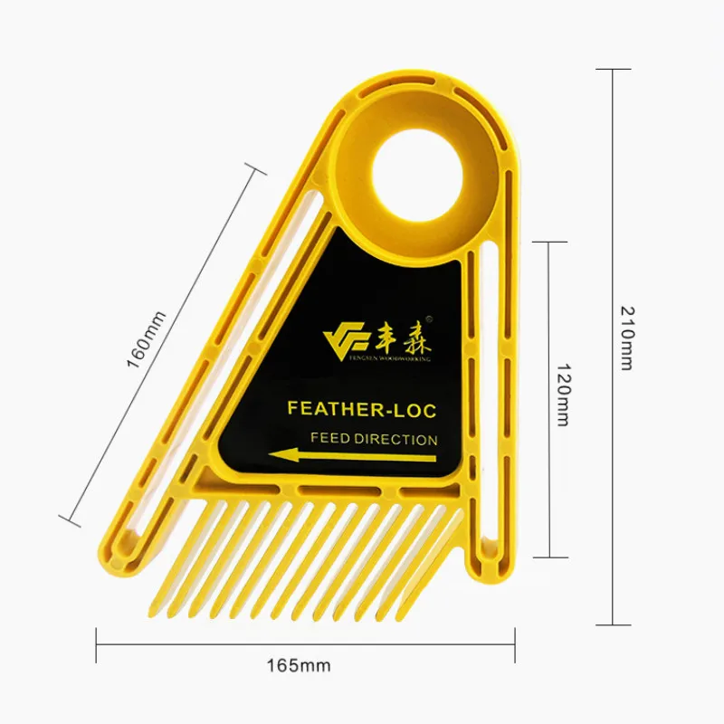 Многоцелевой двойной Featherboards перо Loc доска для настольные пилы маршрутизатор и столы заборы инструменты торцовочный Калибр слот по дереву DIY
