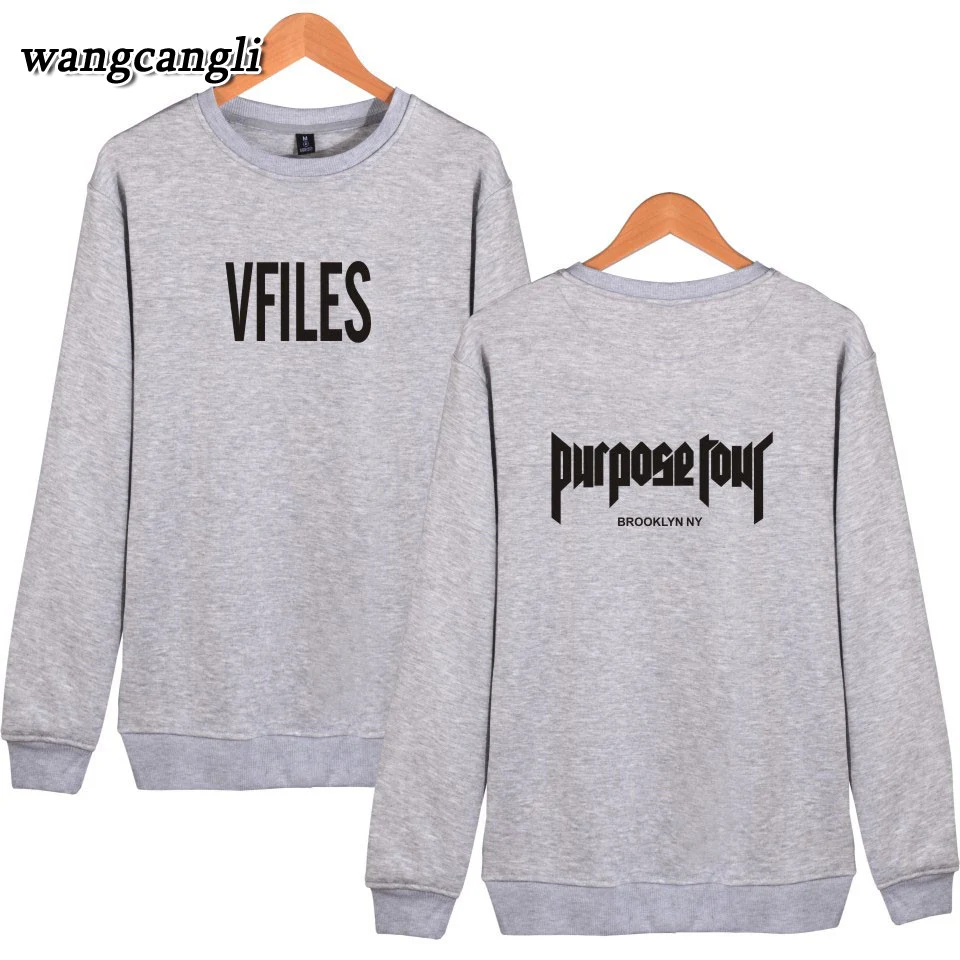 2019 New Arrival Mens Justin Bieber Hoodies and Sweatshirts Purpose Tour Spring Sweatshirt Hoodie men Hip Hop Pullover Tracksuit
