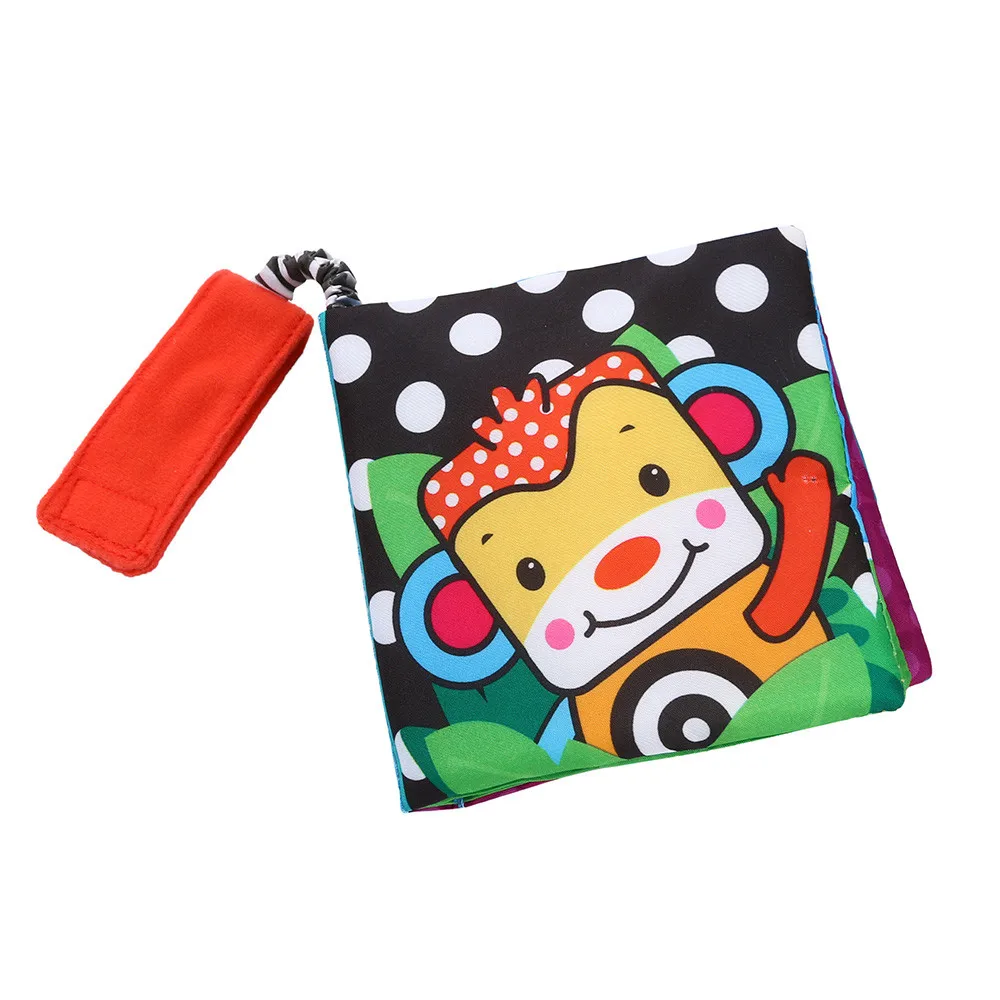 

Animals Matching Baby Cloth Development Books Learning Resources Cloth Activity Books 3~24 Month Soft Toys For Children MA27f