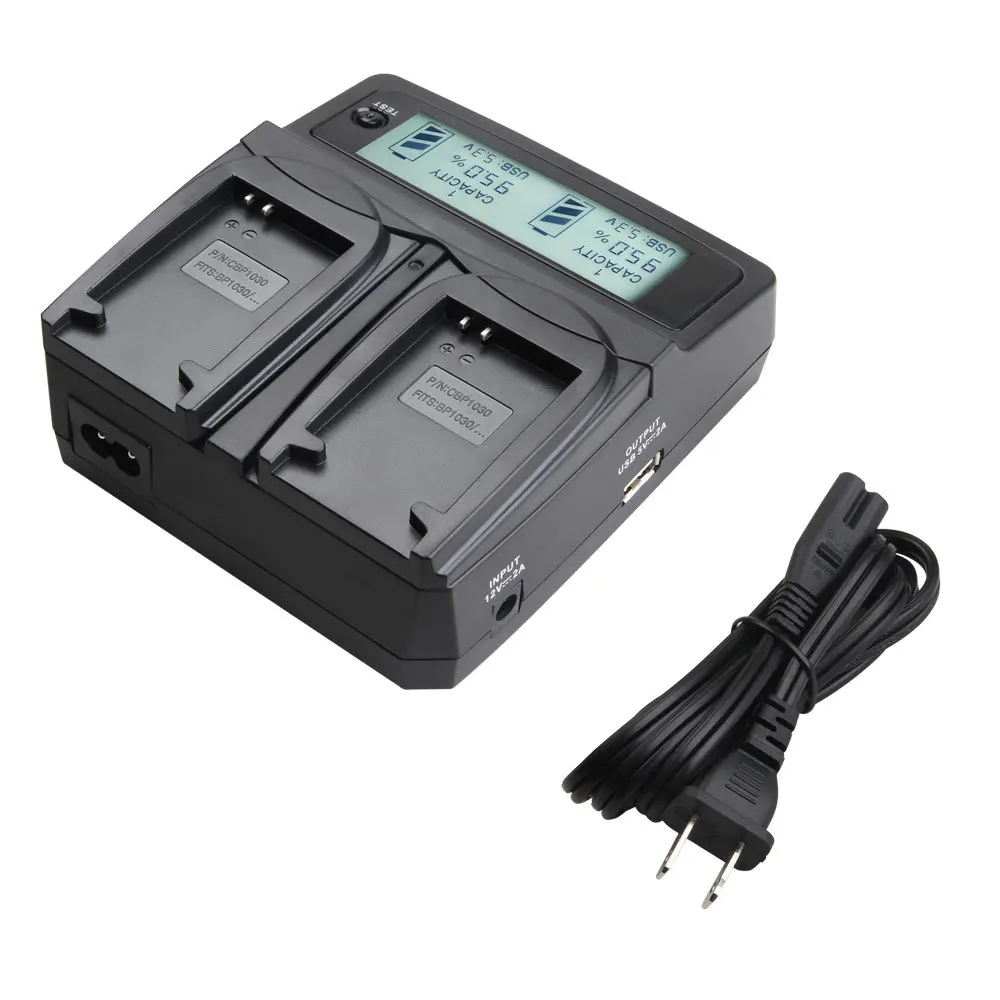 Автомобильный аккумулятор Udoli BP-1030 BP 1030 BP1030 Двойная зарядка с ЖК-дисплеем для SAMSUNG