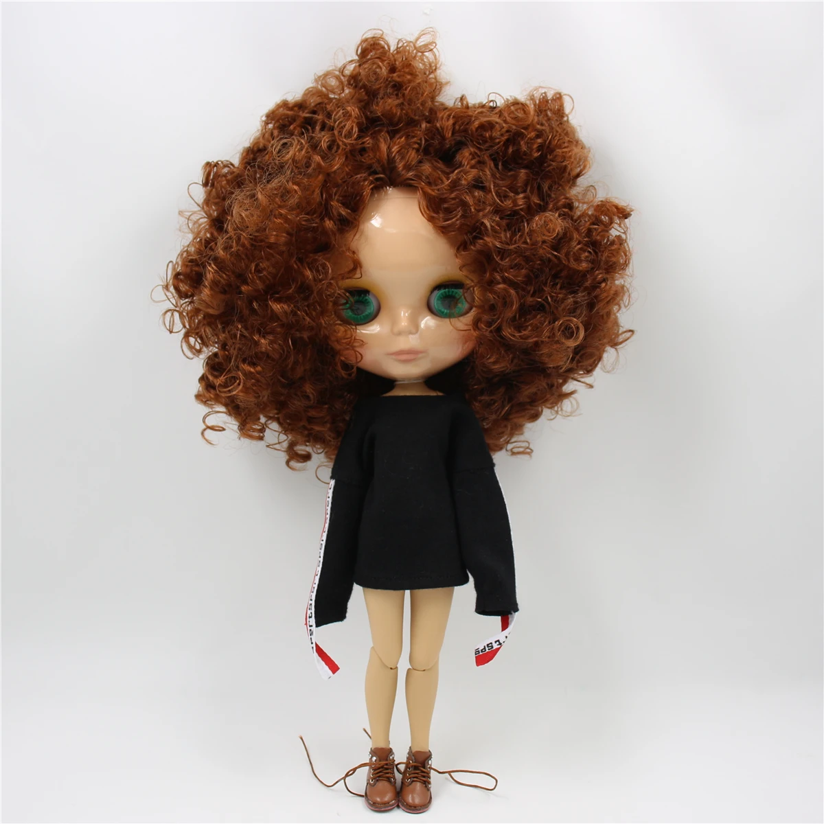Фабрика Блит кукла 1/6 bjd супер черный тон кожи darkest ультра коричневый волосы тела 30