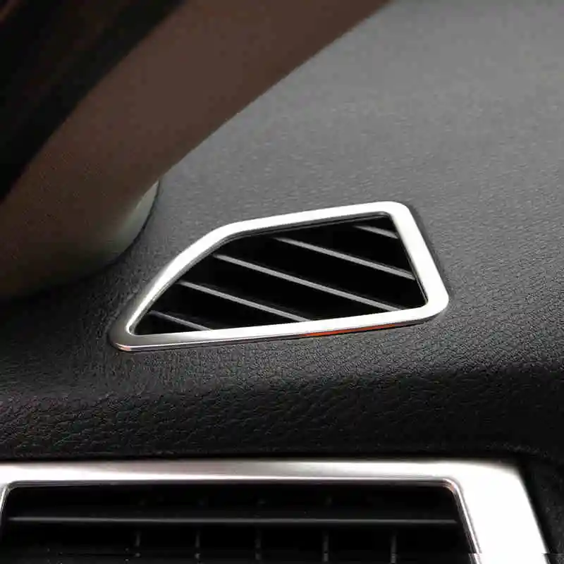 

Car Styling Dashboard Air Vent Outlets frame decorative decals Cover Trim Sticker For BMW 3 4 5 Series 3GT F10 F30 F32 F34