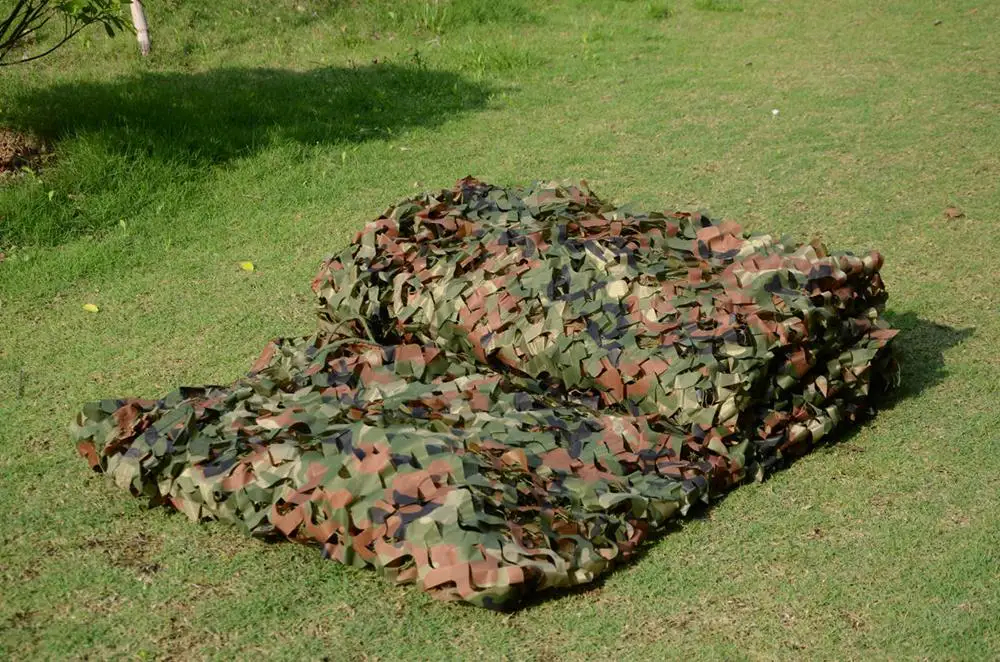 Free Shipment Woodland hunting camo Jungle army netting camouflage