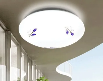 

95%OFF LED Lily Ceiling light 12W 110-240V Dia 21CM modern living room kitchen lamp Indoor Bedroom lamp/home Light Free Shipping