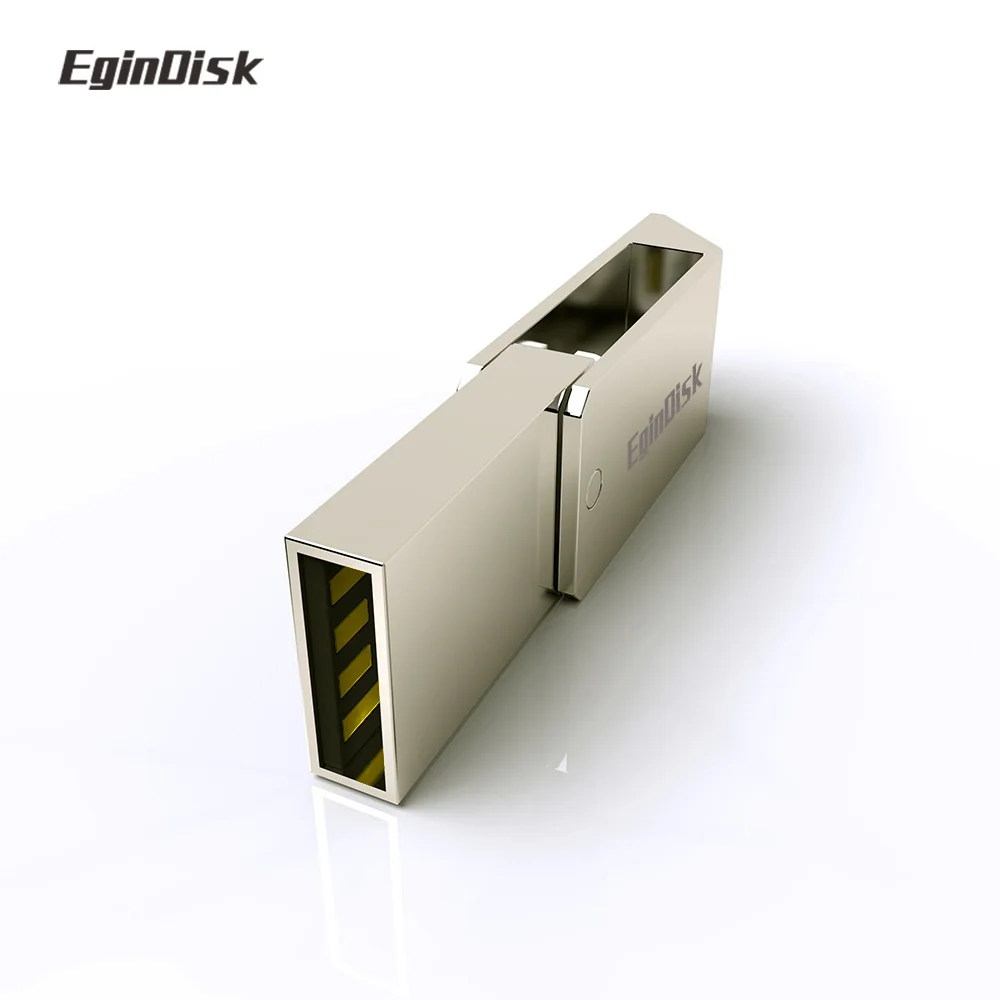 EginDisk диск на ключе подарок Otg USB флеш накопитель для телефона металлический