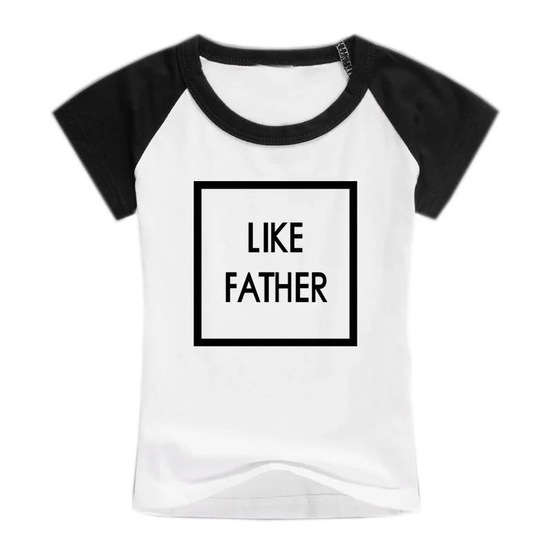 Как отец сын дочь одежда папа Отца и Сына полный рубашка хлопковые футболки комплекты одежды да папа детская одежда