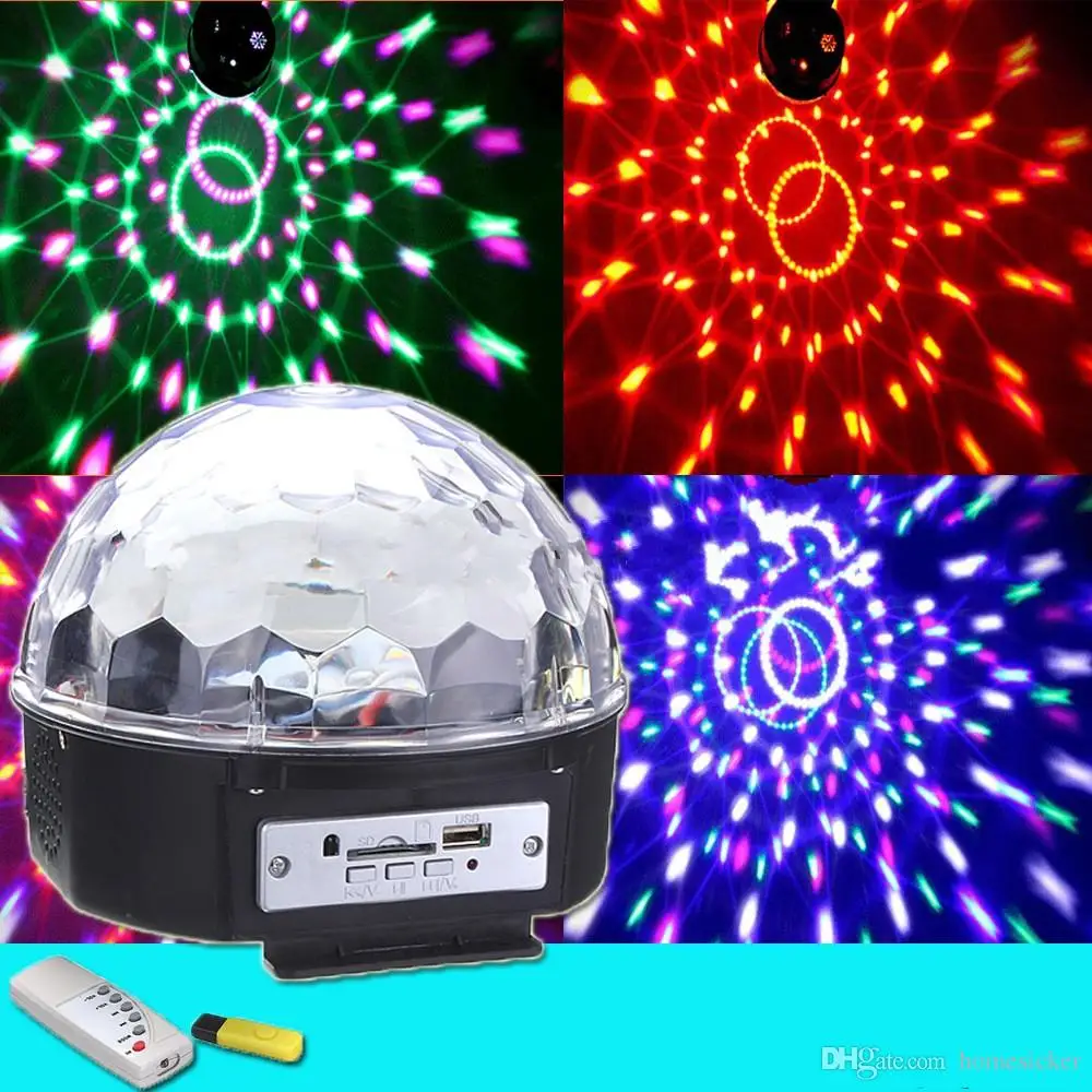 Wholesale The magic of music LED stage 6 w RGB x 3 towns disco party DJ
