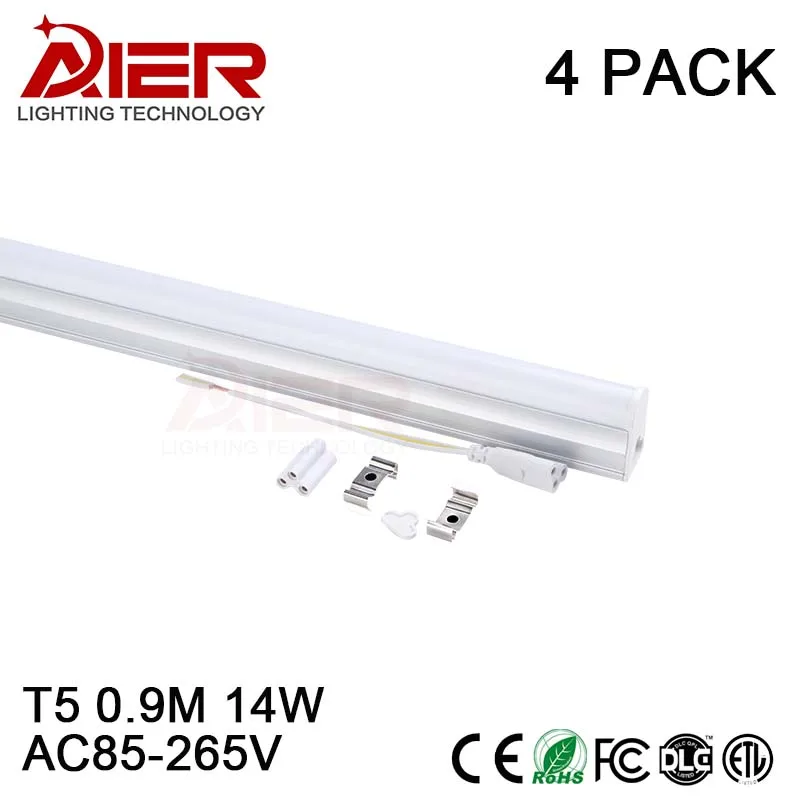 Бесплатная доставка 4 шт 900 мм led t5 light tube 14 Вт | Лампы и освещение