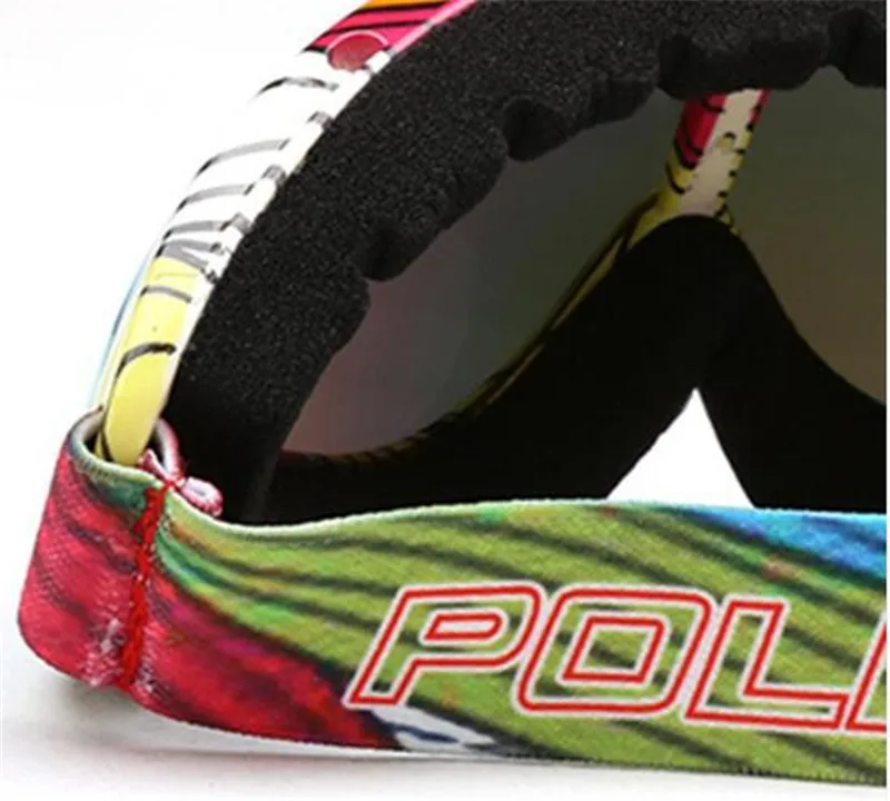 POLISI invierno nieve gafas de esquí hombres mujeres UV400 Snowboard Esqui deportes gafas antiniebla esquí monopatín gafas de protección