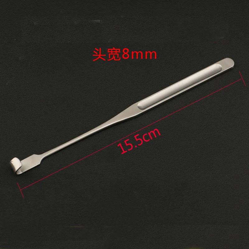 Stainless steel beauty plastic equipment fine eye bag hook eyelid pull hook type double claw double eyelid surgery tool - Цвет: J