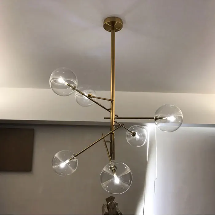 Современные подвесные светильники led Золотой AC90 261V светильник на подтяжках