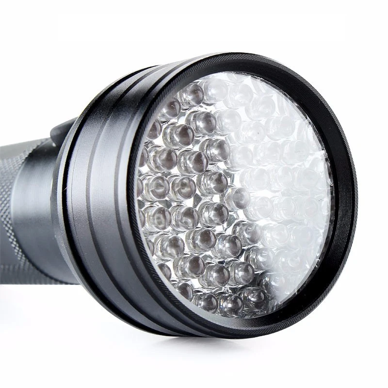 УФ светодиодный фонарик 51leds 395nm Ультрафиолетовый флэш-лампа Torch Light лампа подсветки переносной linternas мини ультрафиолетового linternas