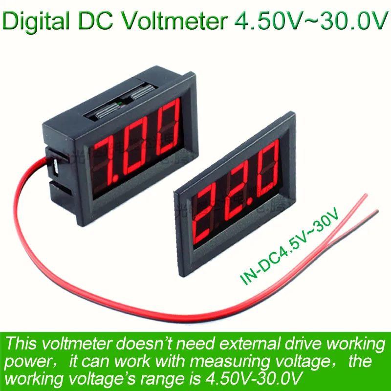 Online Buy Wholesale 24v voltmeter from China 24v