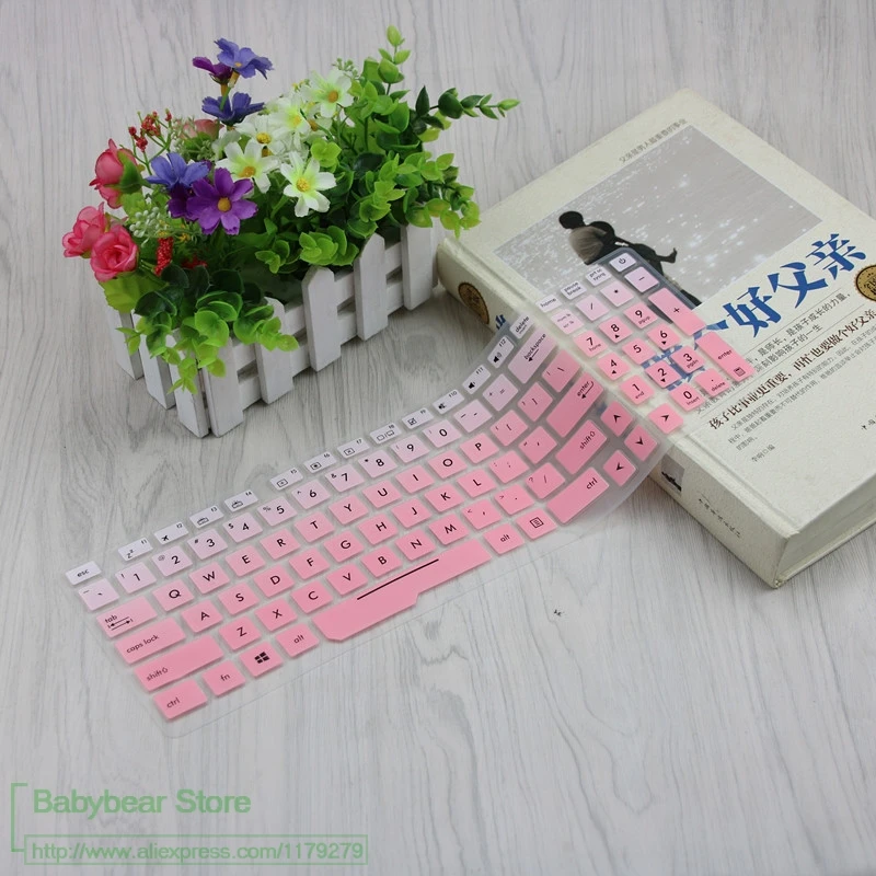 Protecteur Clavier Silicone Universel Pour PC Portable 15-17" - Couleurs Vives, Anti-poussière Et Liquides