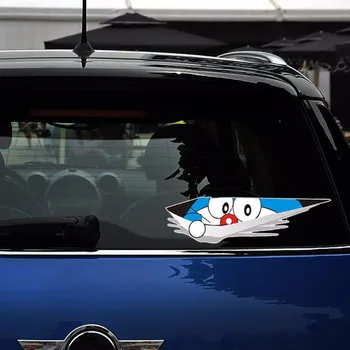 

Car Styling Funny Car Sticker Cartoon Decal Doraemon Waterproof For Car Decoration Car Styling