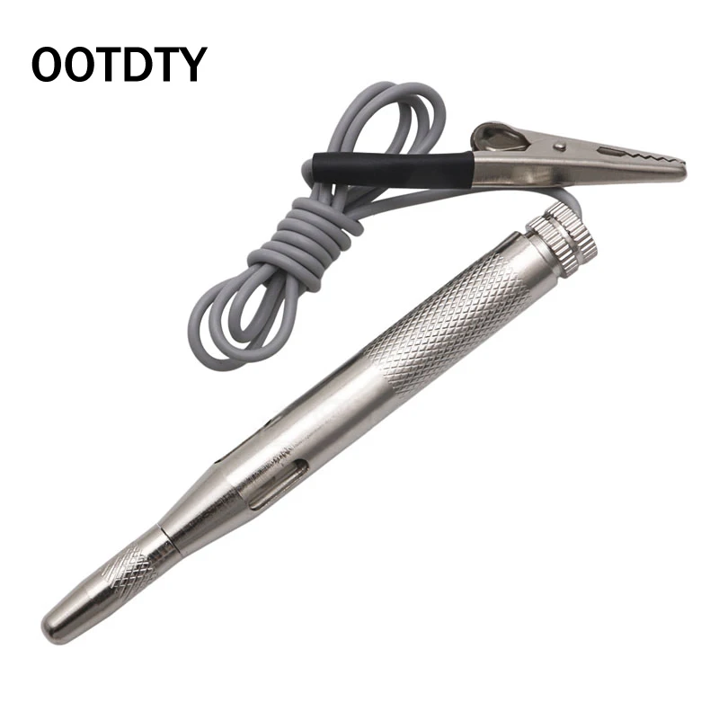 

6V 12V 24V Auto Car Motorcycle Circuit Tester Gauge Test Voltmeter Light Hot