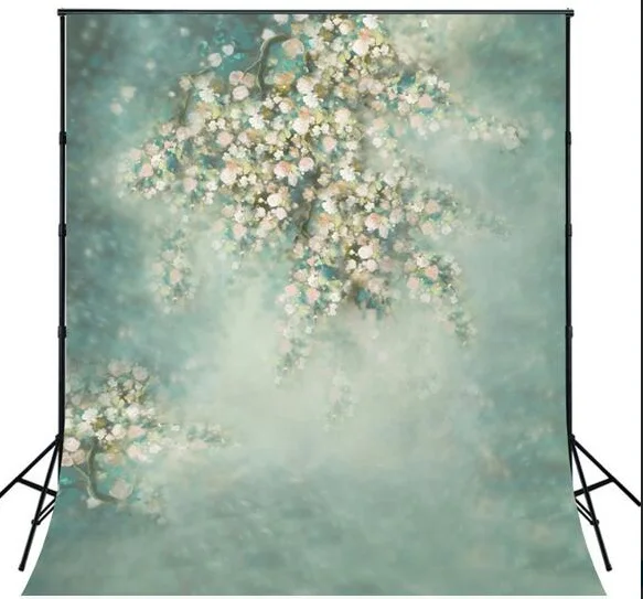 

Оптовая продажа, индивидуальный цифровой печатный фон для студийной фотосъемки новорожденных с изображением цветов, Виниловый фон для фотосъемки новорожденных s3867