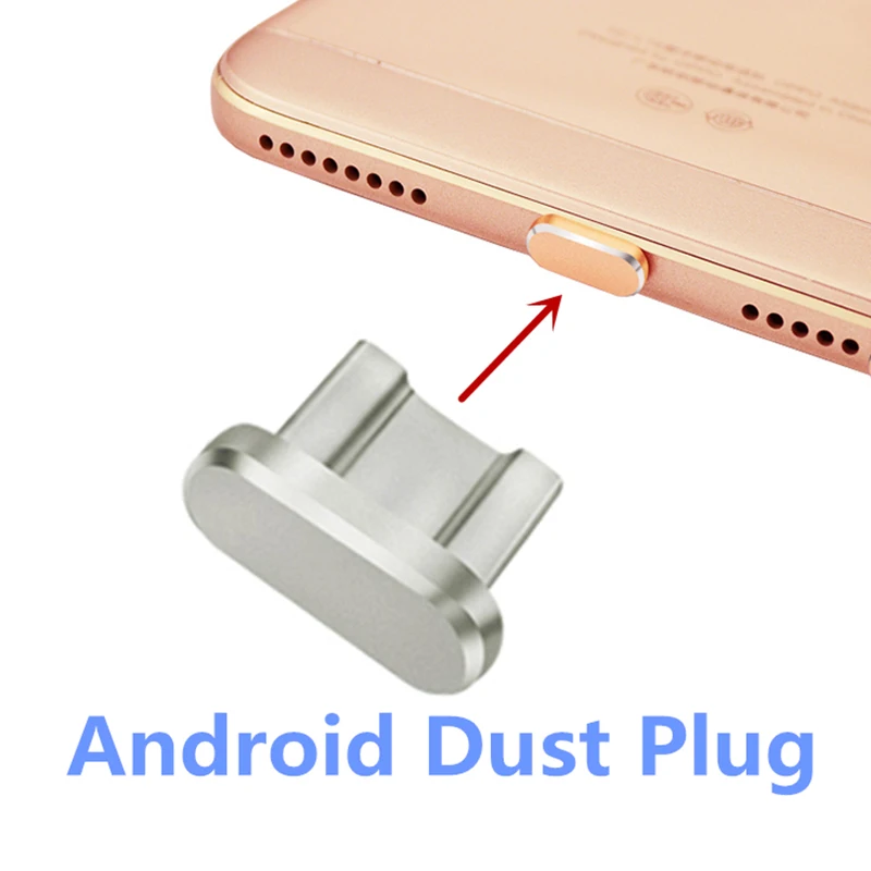 CatXaa металлический микро USB зарядный порт Пылезащитная заглушка Android мобильный