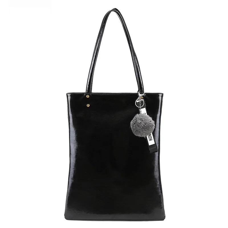 Роскошные сумки известных дизайнеров женские Модные ПУ кожаные сумки на плечо большая емкость хозяйственная сумка с Hairball Tote Сумки