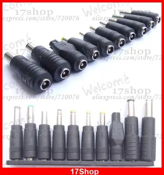 

10 PCS 2.1mm DC PLUG TO 1.0 0.6 3.0 1.4 1.7 2.5MM for DELL