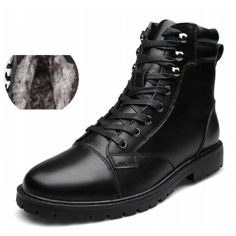 Shop Authentischer JKPUDUN Männer Martin Stiefel Aus Echtem Trekking & Wanderschuhe : Trend Urban Classics Herren Blank