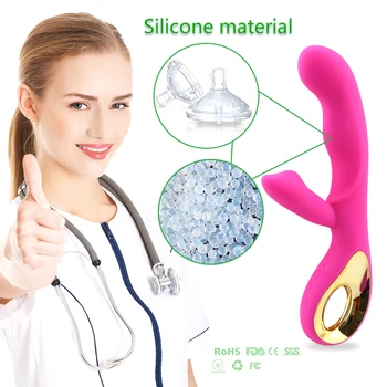 Man nuo Dildo Vibrators Sex Toys for Women Clitoris Stimulator Vibrator Massager G Spot USB Rechargeable Female Masturbators 6