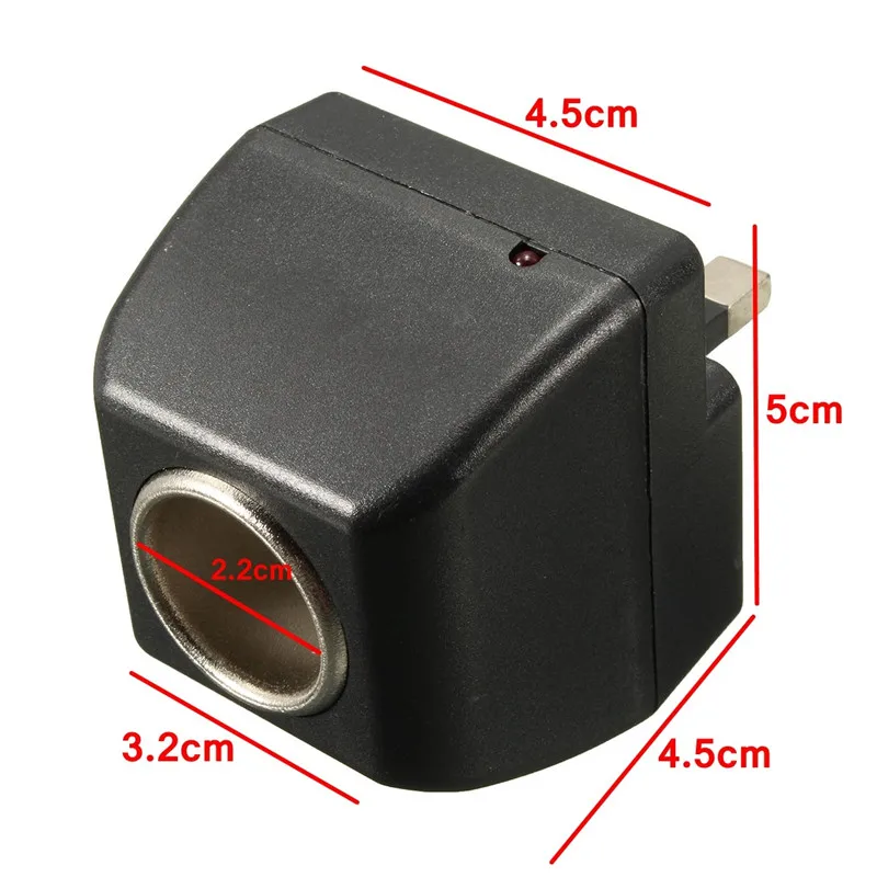 Universal AC to DC Car Van Charger Power Adapter Cigarette Lighter