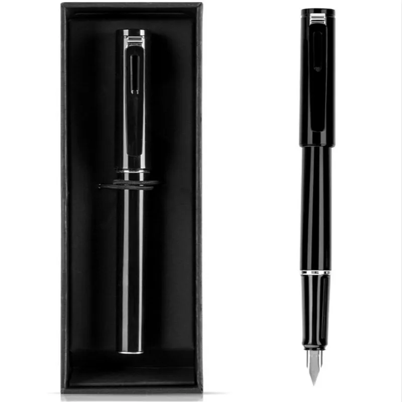 New EF Extra Fine Nib Fountain Pen Student Adult Calligraphy Practice Ink Pen Gift Box Stationery Set School Office Supplies xingkai practice copybook adult stroke order radicals junior high school students high school copy practice calligraphy