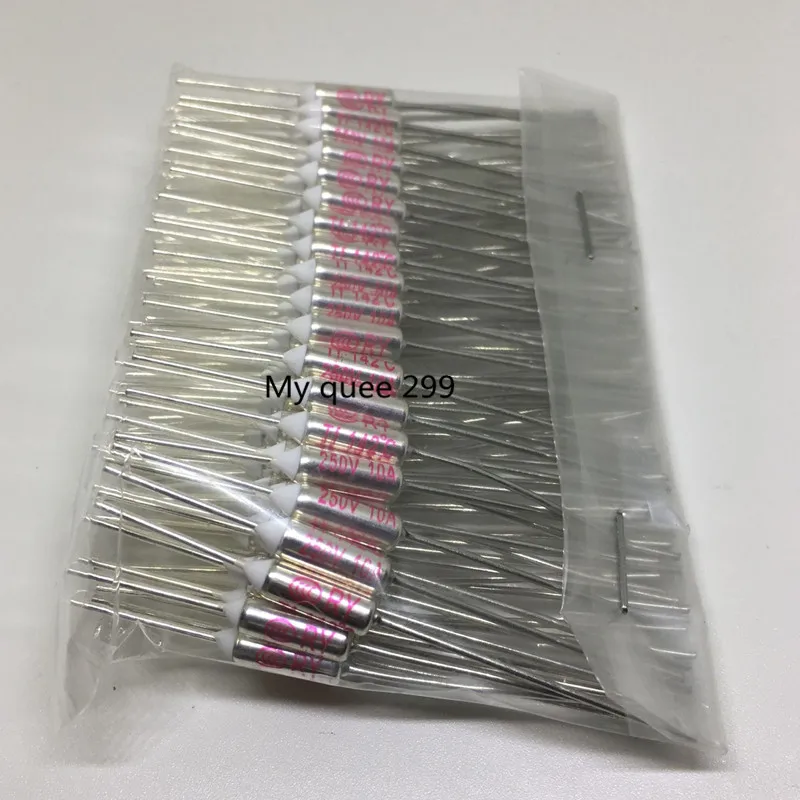 Free Shipping Ry 100pcs/lot New Micro Thermal Fuse 10a 250v Ry 142