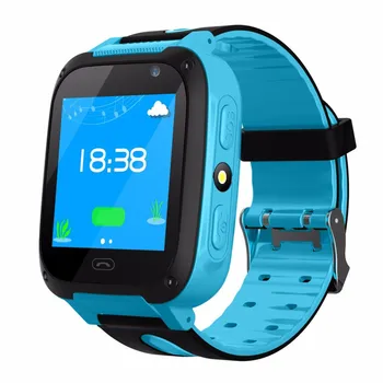 

2 Colors Bluetooth Smart Watch Child Smart Clock Tracker Anti Lost Monitor SOS IP67waterproof Smart Bracelet For IOS Android