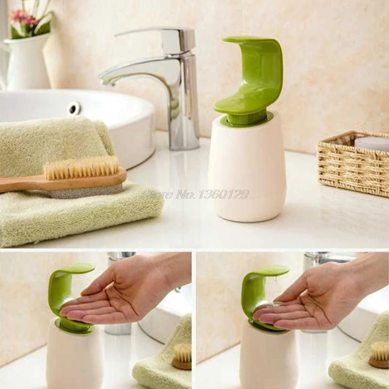 

C-style Hand Press Washing Liquid Bottle Liquid Soap Dispenser Bathroom Kitchen