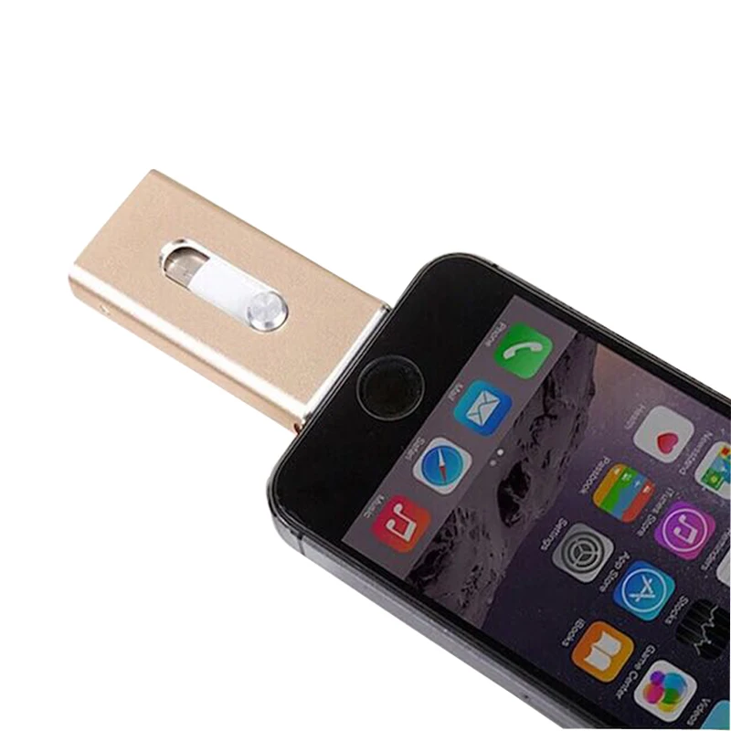 

3IN1 USB 2.0 Micro OTG 32GB Flash Drive For iPhone X 8 7 Plus USB Flash Drive For iPad Macbook Pendrive Android USB Flash Drive