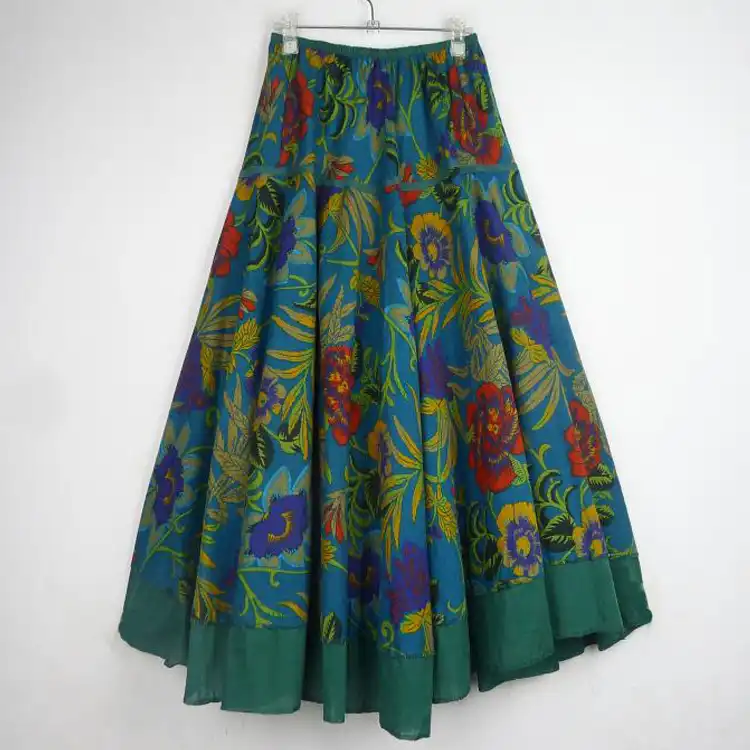 plus size ethnic skirts