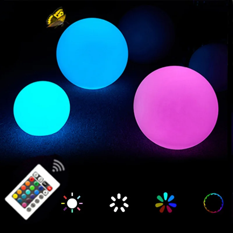

3D Print Lunar Luna Baby Nightlight Christmas Home Decor Moon Lamp Waterproof Color Change Romote Control Night Light