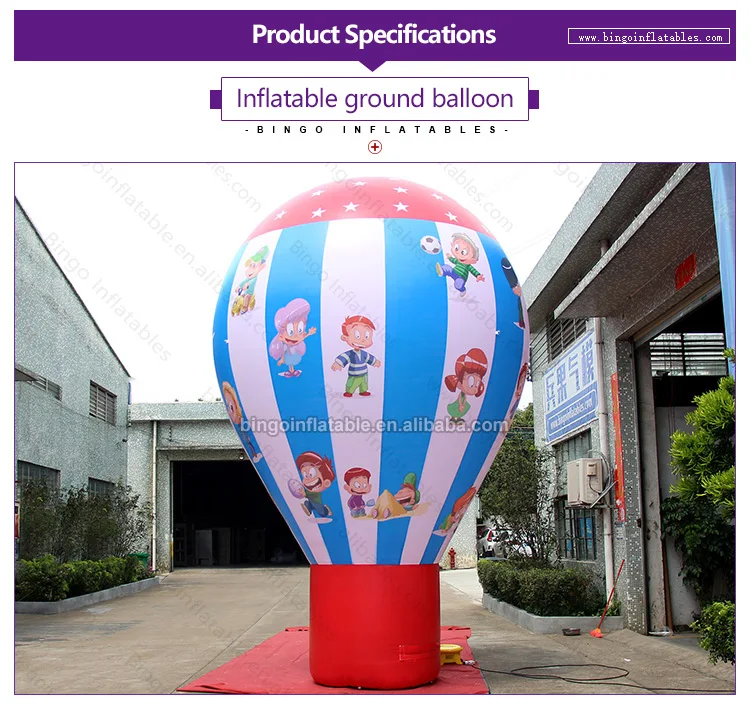 BG-M0074-Inflatable full printing ground balloon_1