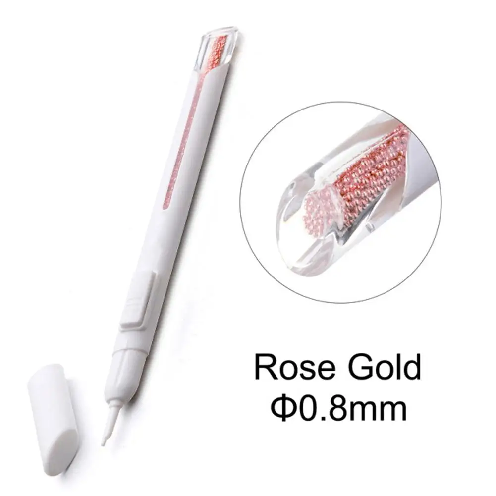 

Steel Beads Picking Dotting Pen Nail Art Tool Pick Up Small Ball Caviar Manicure Accessories Painting Bullion Pen Nail Art Pen