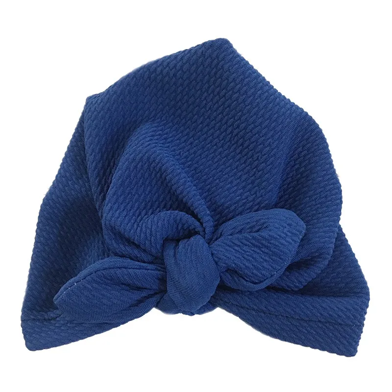 Хлопковые повязки с узлом бантиком детские повязки Bebe Turbante младенческие головные уборы для новорожденных тюрбаны детские шапки