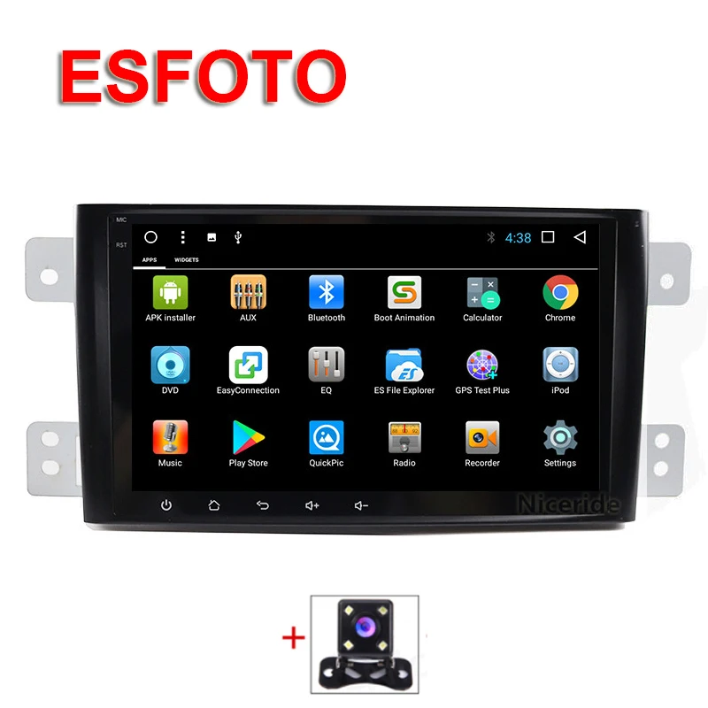 Cheap Touch Screen Android 7.1 Car Dvd for Suzuki Grand Vitara 2005-2012 Multimedia Headunit GPS Radio Stereo Gps Navigation BT Wifi 0