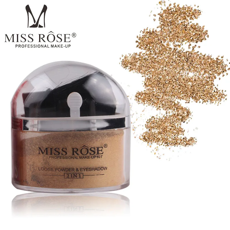 

Setting Powder Translucent Bronzer Makeup Foundation Face Base Matte Waterproof Long Lasting Mineral Concealer + Brush