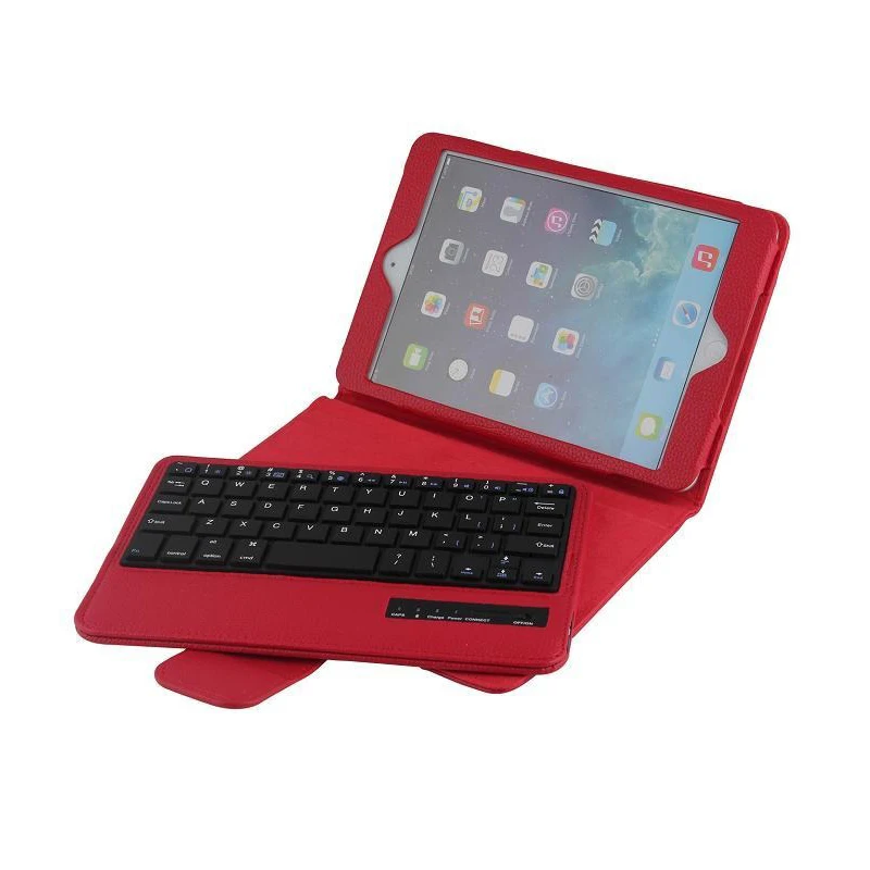 for iPad mini 2 3 4 Keyboard Case,PU Leather Cover Removable Wireless