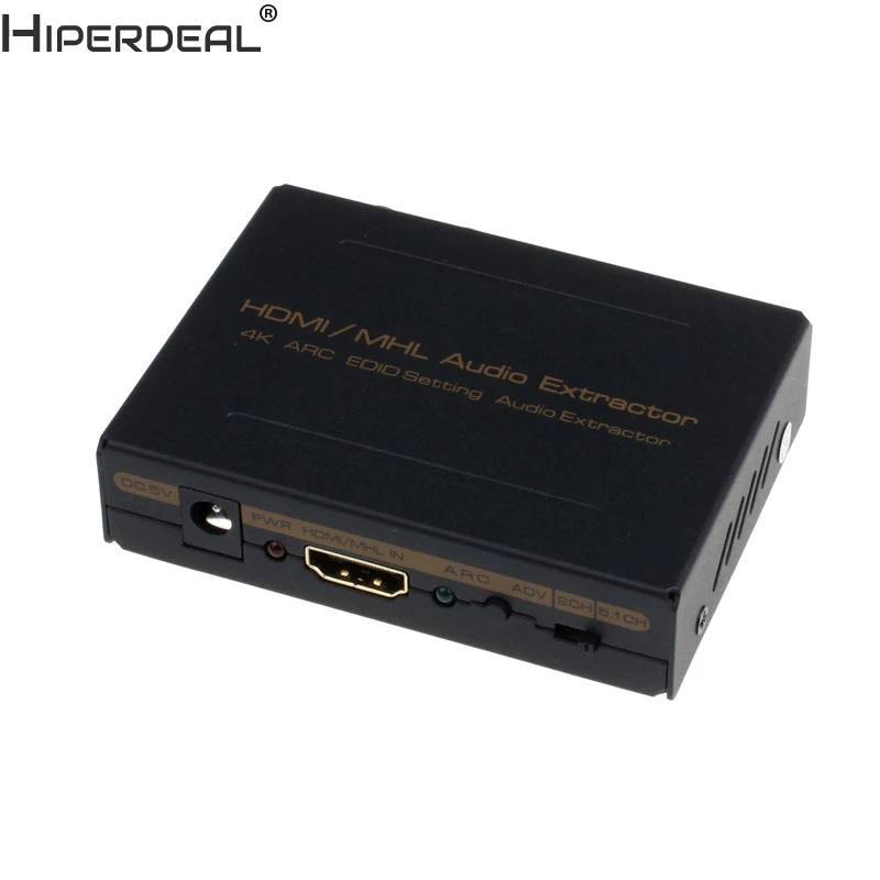 HIPERDEAL 4K ARC HDMI в стерео/оптический аудио конвертер 5,1/2,0 декодер Oct27